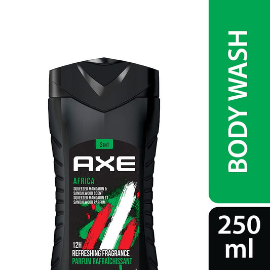 AXE Africa 3-in-1 Body, Face & Hair Wash – 250ml