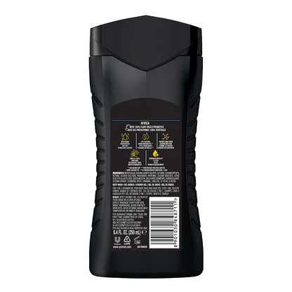 AXE Africa 3-in-1 Body, Face & Hair Wash – 250ml
