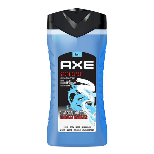 AXE Sport Blast 3-in-1 Body, Face & Hair Wash – 250ml