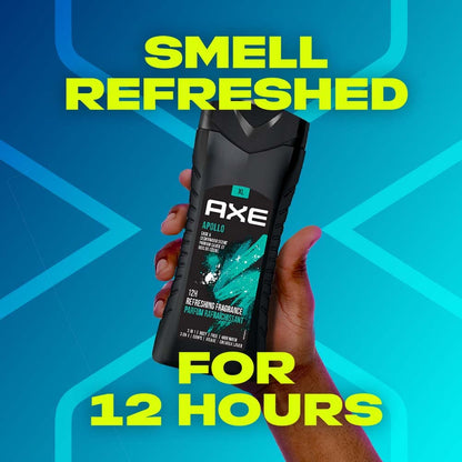 AXE Apollo 3-in-1 Body, Face & Hair Wash – 250ml
