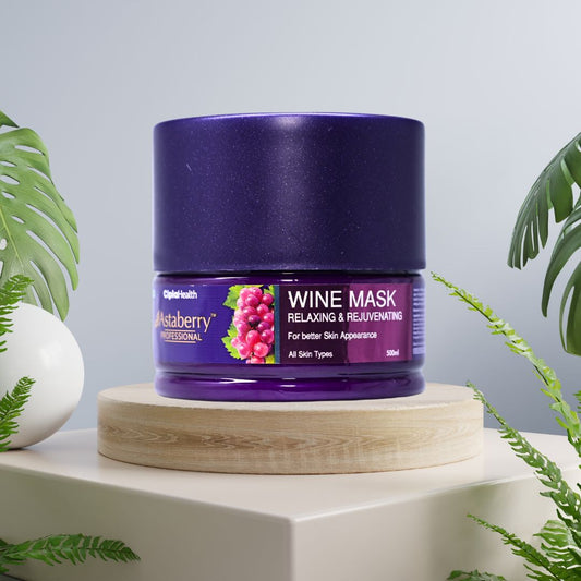 Astaberry Professional Wine Mask – Relaxing & Rejuvenating (500ml)