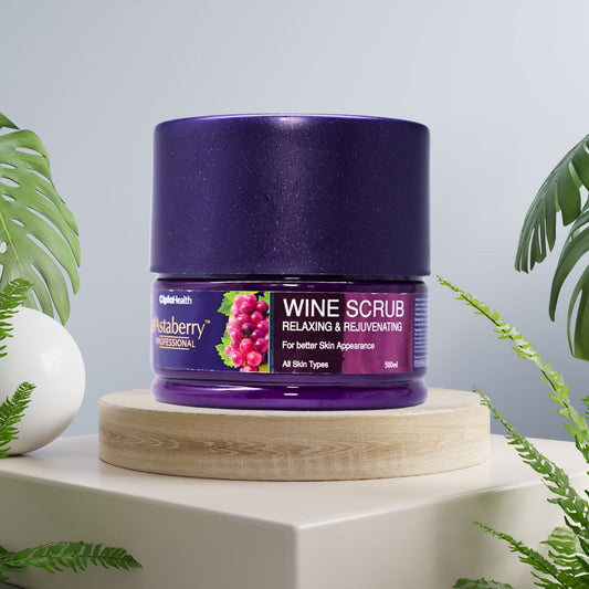 Astaberry Professional Wine Scrub – Relaxing & Rejuvenating (500ml)