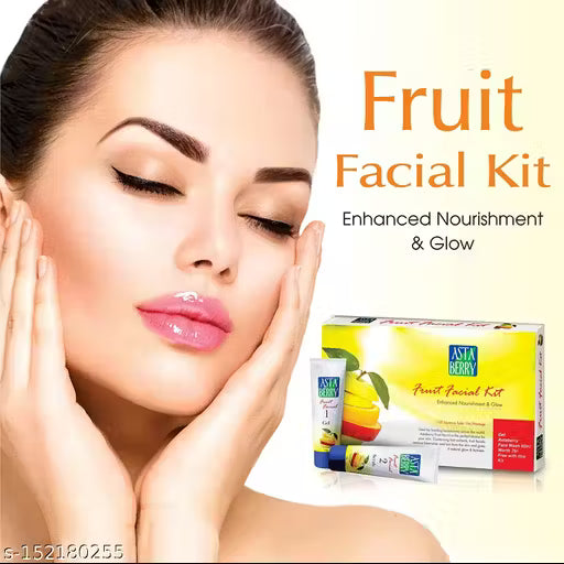 Astaberry Fruit Facial Kit – Deep Nourishment & Care (5 Steps)