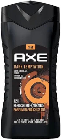 AXE Dark Temptation 3-in-1 Body, Face & Hair Wash – 250ml