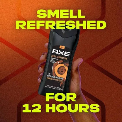 AXE Dark Temptation 3-in-1 Body, Face & Hair Wash – 250ml