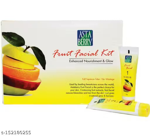 Astaberry Fruit Facial Kit – Deep Nourishment & Care (5 Steps)